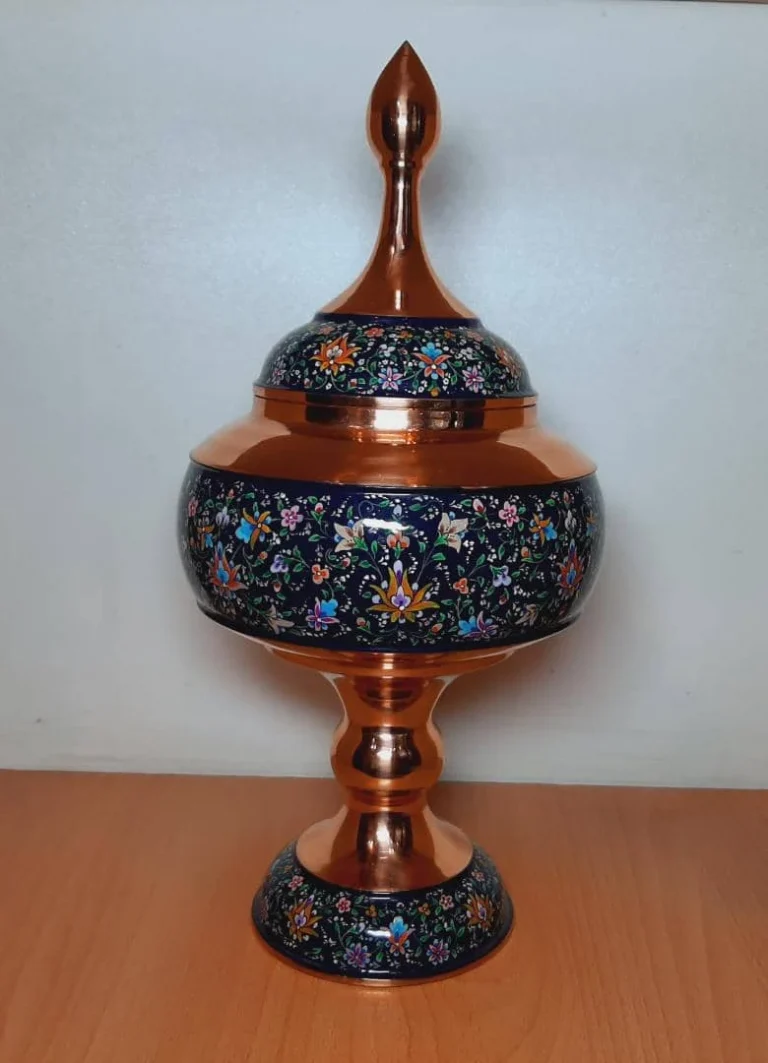 خرید میناکاری اصفهان و ظروف مس و پرداز از فروشگاه صنایع دستی کاسب خان