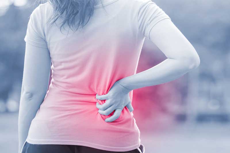 What is the cause of left side pain and how is it treated at home