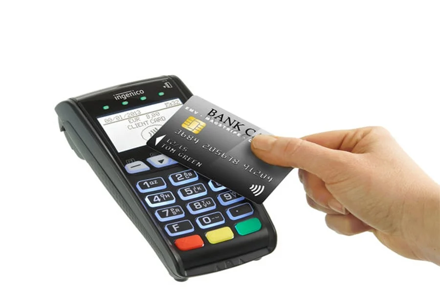 The duration of charging the card reader
