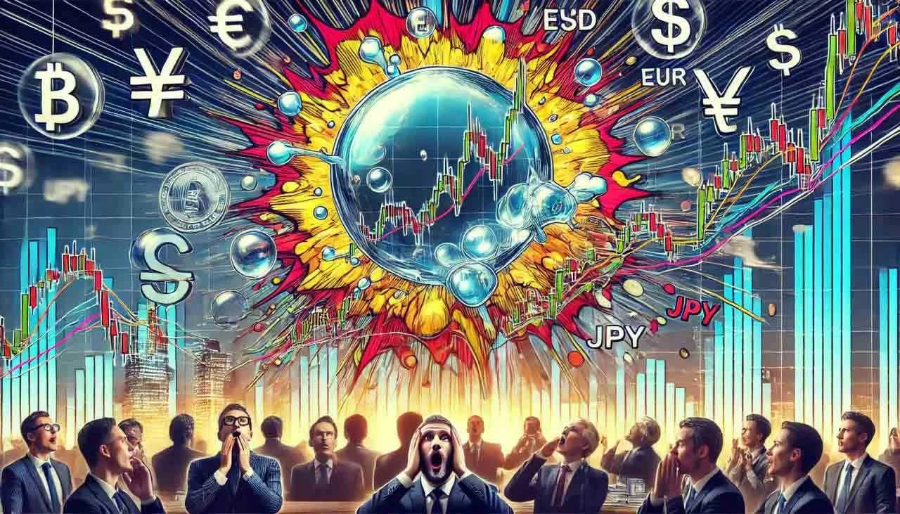 علتهای تشکیل حباب در فارکس