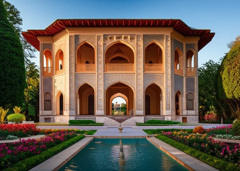 عمارت کوشک در جزئیات