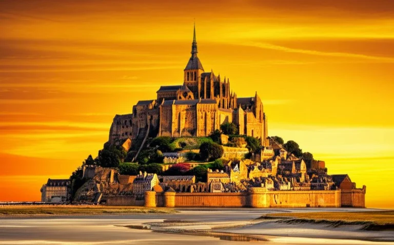 قلعه مونت سنت میشل (Mont Saint-Michel) | شگفتی تاریخی فرانسه