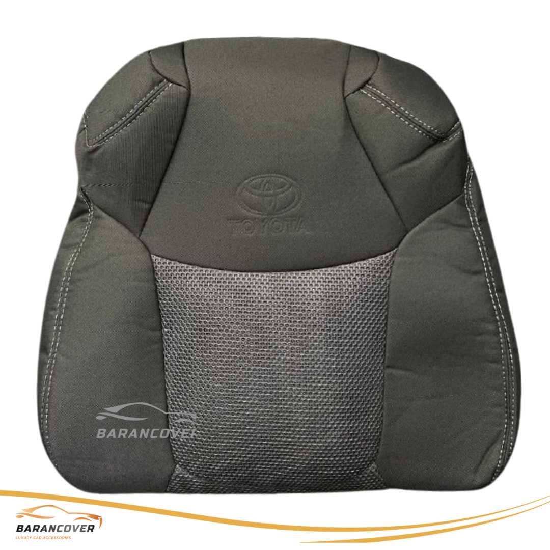 روکش صندلی تویوتا کرولا کراس 2024-2025 تمام پارچه رنگ طوسی