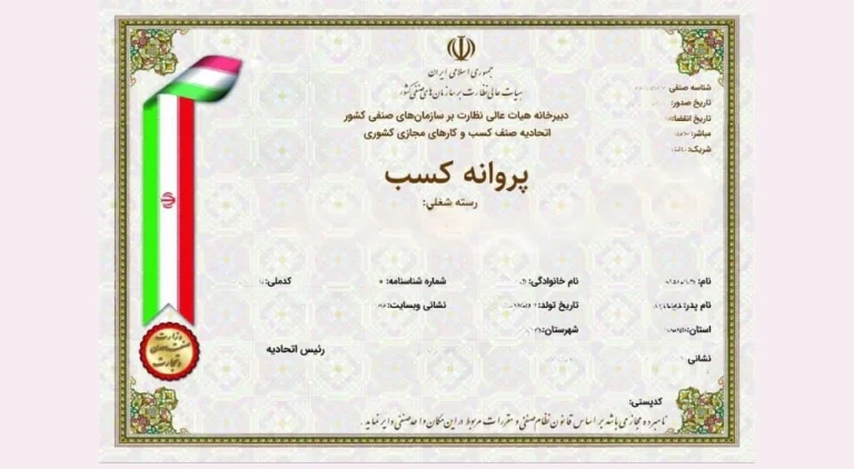 نحوه گرفتن مجوز کسب و کار اینترنتی
