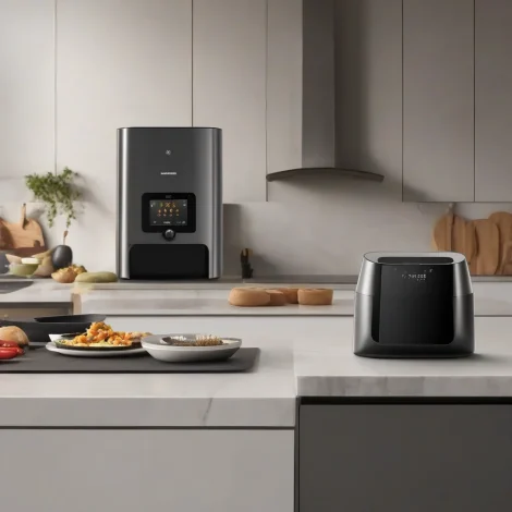 نقد و بررسی سرخ کن بدون روغن ترام هاوس مدل AF-25701D